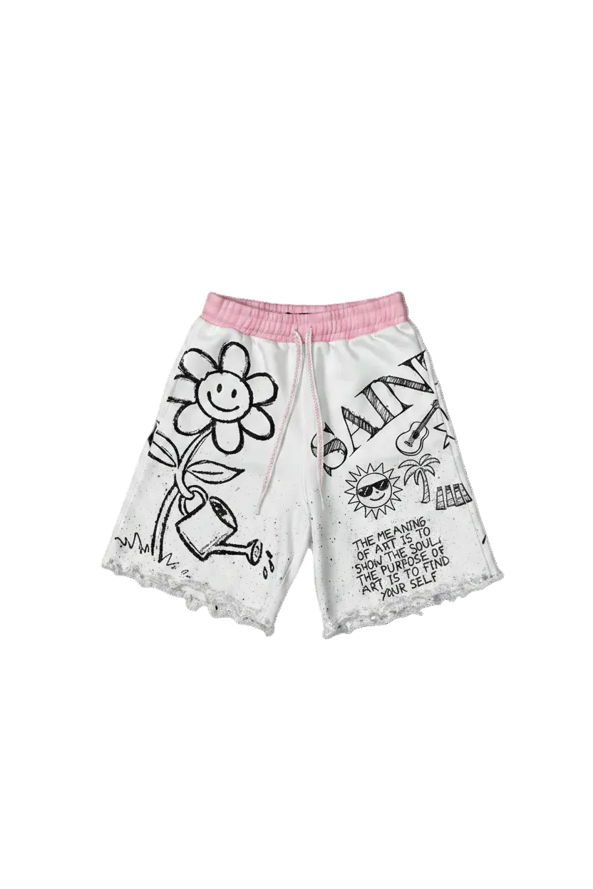 Pink Lost Saint Shorts