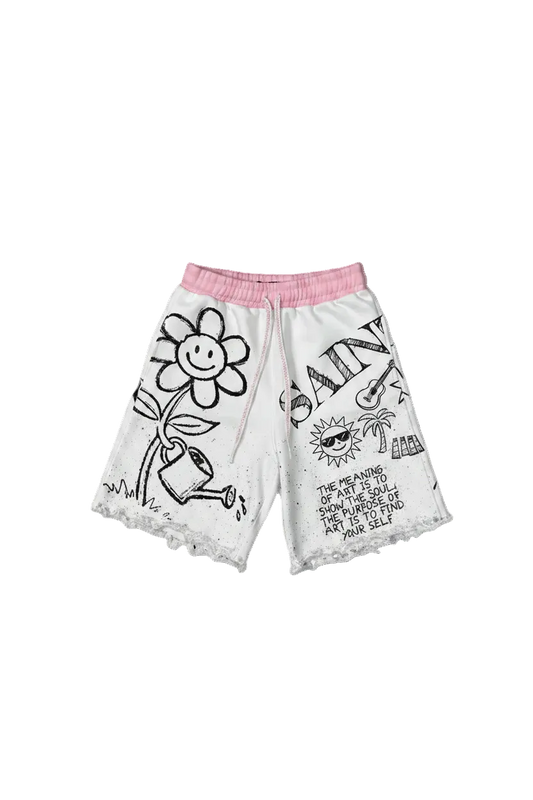 Pink Lost Saint Shorts